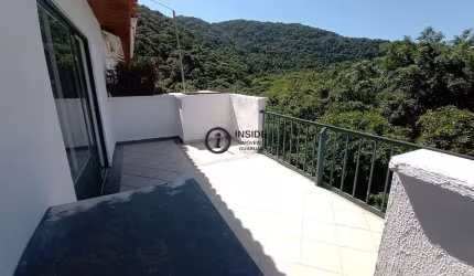 Cobertura duplex lado praia na enseada