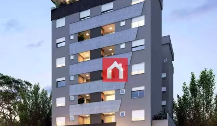Apartamento com 2 dormitórios à venda, 59 m² por R$ 390.000,00 - Lourdes - Caxias do Sul/RS
