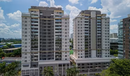 Cobertura com 4 suítes, 4 vagas, piscina e vista eterna para o Parque das Bicicletas