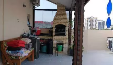 Cobertura à Venda - Tupi, Praia Grande - 161m2 - Condomínio G. Bastos II  - 2 suítes