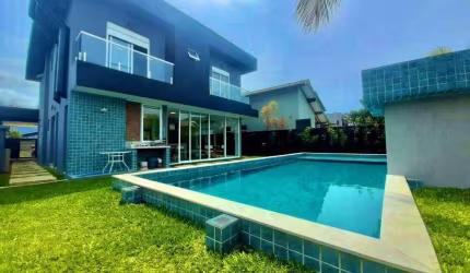 Casa em Condomínio à Venda - Maitinga, Bertioga - 286m2 - Condomínio Bougainvillee IV  - 4 suítes