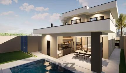 Casa em Condomínio à Venda - Roncáglia, Valinhos - 231,38m2  - 3 suítes