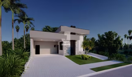 Casa em Condomínio à Venda - Parque Brasil 500, Paulínia - 213,33m2 - Condomínio Santorini  - 3 suítes