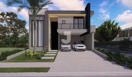 Casa em Condomínio à Venda - Parque Brasil 500, Paulínia - 312,08m2 - Condomínio Santorini  - 4 suítes