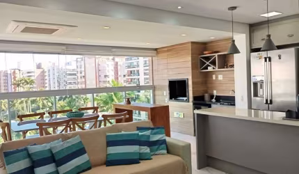 Apartamento à Venda - Riviera, Bertioga - 128m2 - Condomínio Ipanema  - 3 Quartos