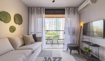 Cobertura para Locação - Centro, Campinas - 48m2 - Condomínio Carmel  - 1 Quartos