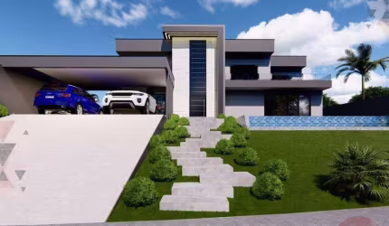 Casa em Condomínio à Venda - Loteamento Retiro Recanto Tranquilo, Atibaia - 204m2  - 4 suítes