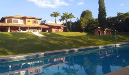 Chácara à Venda - Recanto dos Pássaros, Indaiatuba - 6.580m2 - Condomínio Colinas do Mosteiro de Itaici  - 8 Quartos