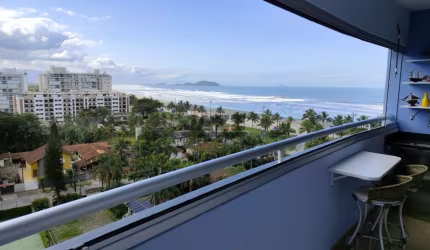 Apartamento com 2 dormiótios á 51 metros da Praia-Centro-Bertioga