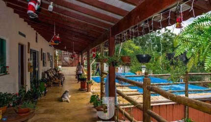 Chácara à Venda - Estância Santa Maria do Laranjal, Atibaia - 2.200m2  - 6 Quartos
