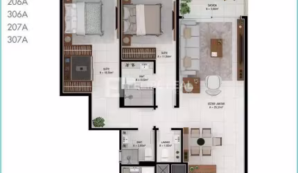 Cobertura Duplex em Jurerê Internacional  -  Florianópolis