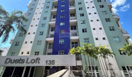 REMAX aluga apartamento mobiliado no Cambui, Edificio Duets Loft, 1  suite com 60m2 por R$ 3.500,00