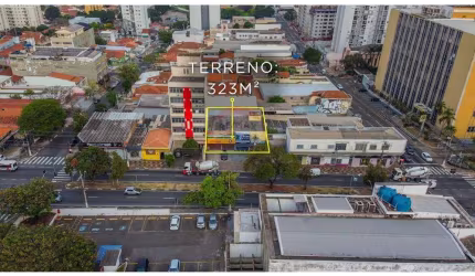 RE/MAX vende PONTO COMERCIAL - AVENIDA DR ALBERTO SARMENTO - Bairro Botafogo - Proximo Torre do Castelo - CAMPINAS  - R$1.245.000,00 - 266M2