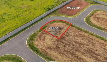 RE/MAX VENDE TERRENO 266M² R$ 283.000 CONDOMÍNIO IMPÉRIO DO CAFÉ, PARQUE BRASIL 500 - PAULÍNIA/SP