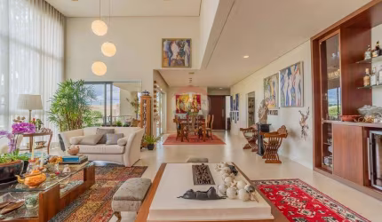 REMAX Vende Maravilhosa Casa Térrea de Alto Padrão, 3 quartos, 3 vagas, no Residencial Parque das Araucárias - Sousas, Campinas/SP