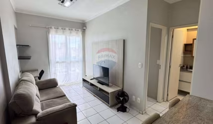 RE/MAX ALUGA Apartamento MOBILIADO 1 quarto 1 vaga 39m² sacada R$ 2.500 Ponte Preta Campinas SP