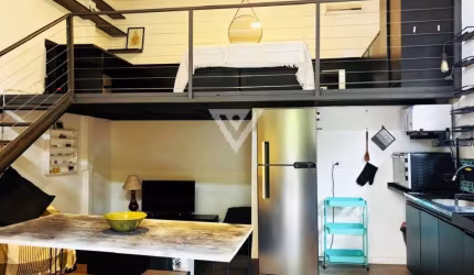 Loft com 1 quarto para alugar na Rua Dom Rosalvo, 56 B, Sumaré, São Paulo, 55 m2 por R$ 5.499