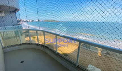 Apartamento de 3 quartos a venda frente para o Mar na Praia do Morro Guarapari-ES- Support Corretor