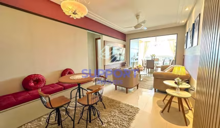 Apartamento à venda com 3 quartos  Praia do Morro, Guarapari, ES -Apartamento Decorado na Praia do