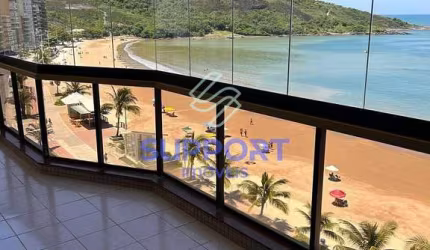 Magnífico Apartamento à Beira-Mar na Praia do Morro, Guarapari - 4 Suítes e Vista Deslumbrante