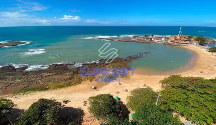 Cobertura Duplex de frente para o Mar na Praia das Castanheiras no Centro de Guarapari-ES.