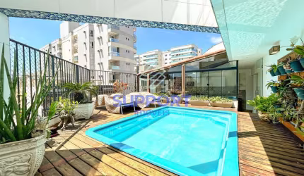 Cobertura 5 quartos na Praia do Morro em localização exclusiva