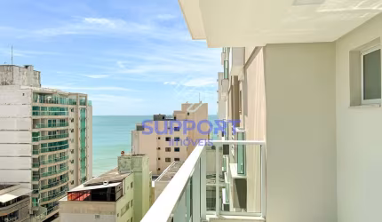 Apartamento 2 quartos na Praia do Morro com vista para o mar e lazer completo.