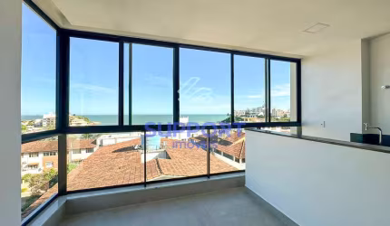 Apartamento 3 quartos em Iriri com vista para o mar e área gourmet