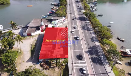 Área a venda no Canal de Guarapari-ES- Support Corretora de Imóveis.