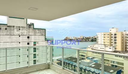 Apartamento 3 quartos na Praia do Morro com vista incrível e área de lazer completa