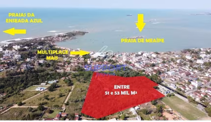 Área a venda em localização privilegiada em Meaípe, Guarapari-ES - Support Corretora de Imóveis.