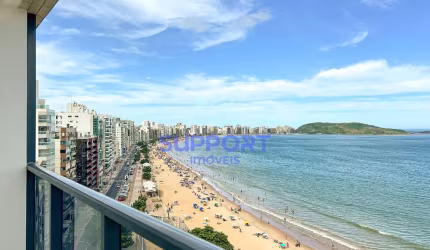 Apartamento 3 quartos na Praia do Morro, vista para o mar e andar alto