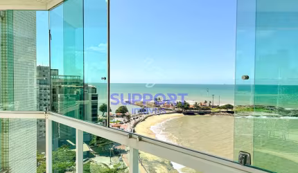 Cobertura 4 quartos no Centro de Guarapari, decorada e com vista para o mar