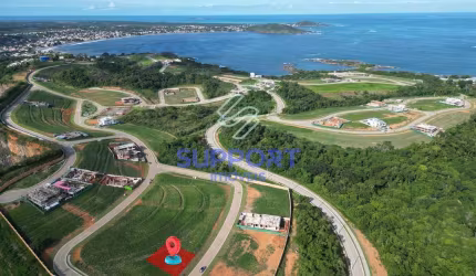 Terreno 675 m² no alphaville em guarapari com portaria 24h e localização privilegiada