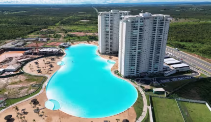 Brasil Beach - 138m² 03 suítes / andar alto / completo planejados, ar condicionado / 02 salas