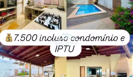 Aluguel de Casa em Condomínio de Luxo em Cuiabá-MT  4 quartos, 2 salas, 3 banheiros, 4 vagas, 220m² no Belvedere I.