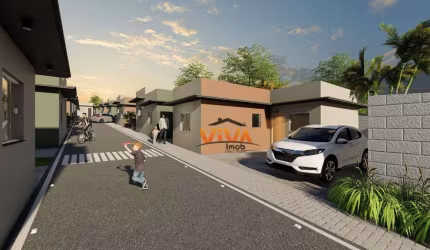 Casa térrea na planta 2 dormitórios, 43 m² R$ 220.000 - Estância Belém - Francisco Morato/SP