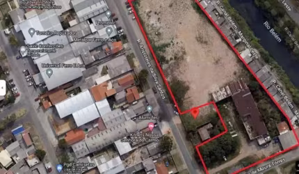 Terreno à venda na Rua Aristóteles da Silva Santos, Boqueirão, Curitiba, 9774 m2 por R$ 5.500.000