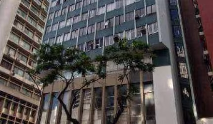 C-SA0120- Centro - Mal. Deodoro Ed. Bradesco - Ótima Sala em andar alto, frente!