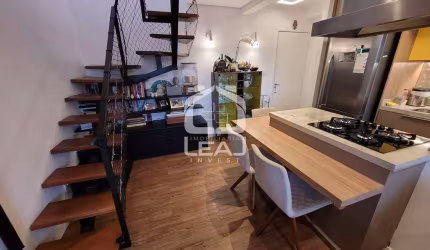 Cobertura de 104m² com 2 dormitórios e 2 vagas à venda, Santo Amaro, São Paulo, SP -  SIDE CHACARA
