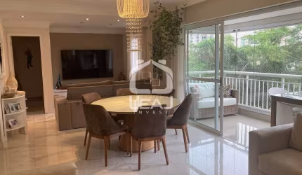 Apartamento à Venda no Morumbi, 124 m², 3 Suítes, 2 Vagas e Churrasqueira na Varanda por R$1.230.00