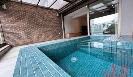 Apartamento sofisticado à venda, GARDEN com Jacuzzi, 1 dormitório, 1 suíte, com 72 m² - Itaim Bibi