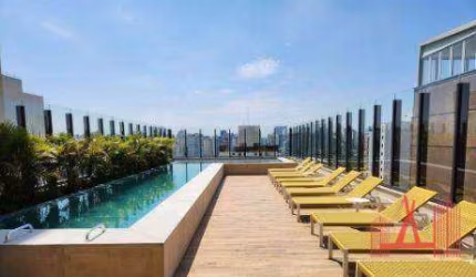 Apartamento Studio MOBILIADO para locação com 1 dormitório, 1 banheiro, com 26 m² - Perdizes