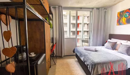 Studio com 1 dormitório para alugar, 20 m² - Consolação - São Paulo/SP