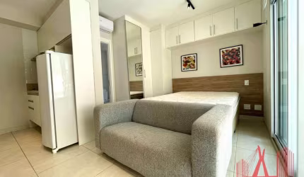 Apartamento Studio MOBILIADO para Locação com 1 dormitório, 1 vaga de garagem, com 35 m² - Consolação