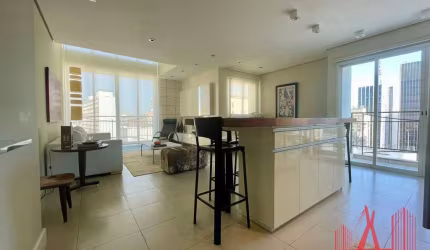 Apartamento Duplex à Venda com1 dormitório, 1 vaga de garagem, com 98 m² - Bela Vista