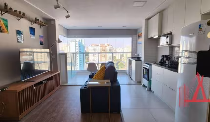 Apartamento MOBILIADO para Locação com 1 dormitório, 1 vaga de garagem, com 43 m² - Vila Clementino
