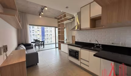 Studio com 1 dormitório para alugar, 45 m² por R$ 5.640,20/mês - Moema - São Paulo/SP
