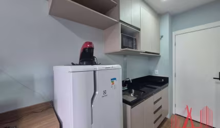 Apartamento Studio MOBILIADO à Venda e Locação com 1 dormitório, com 19 m² - Jardim das Acácias