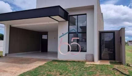 Casa terrea no Condomínio Florais do Parque com 3 dormitórios à venda, 160 m² por R$ 1.650.000 - Jar